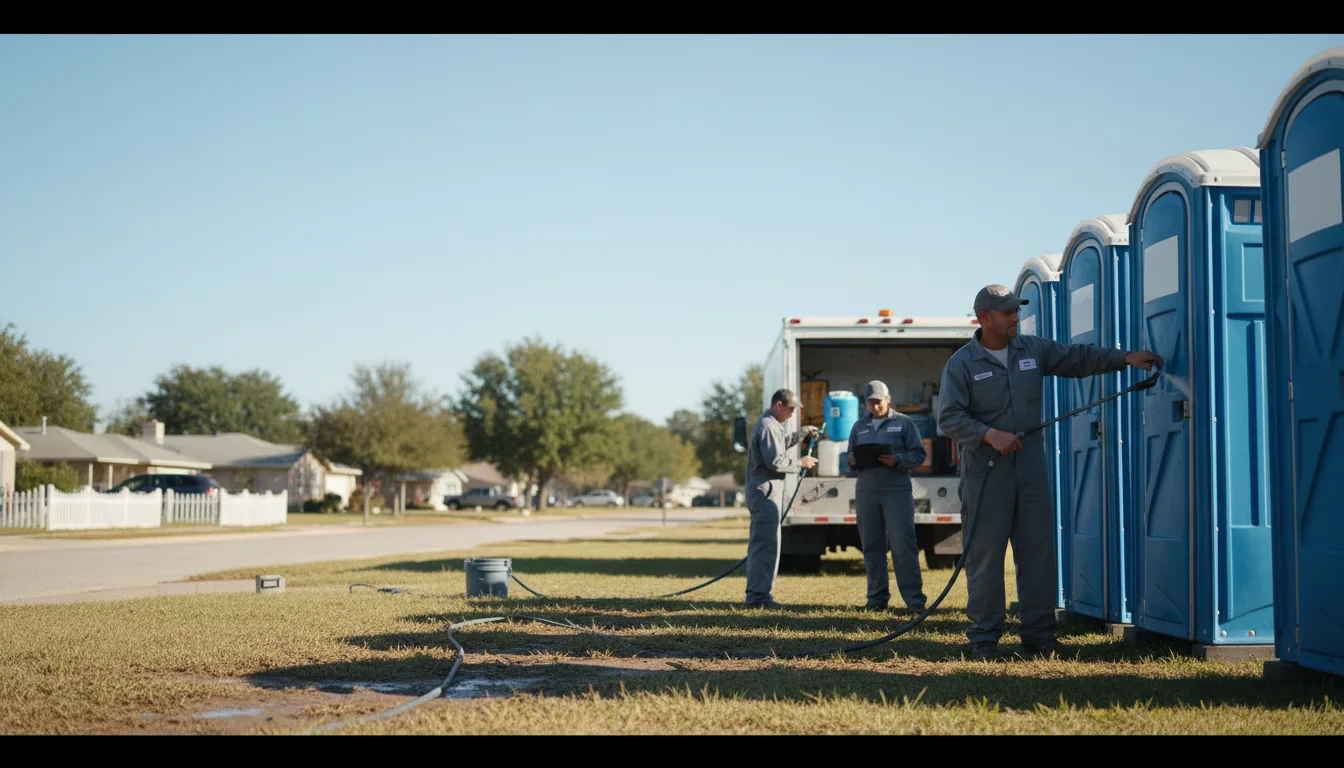 Long-Term Portable Toilet Rental in Jarreau, LA near me